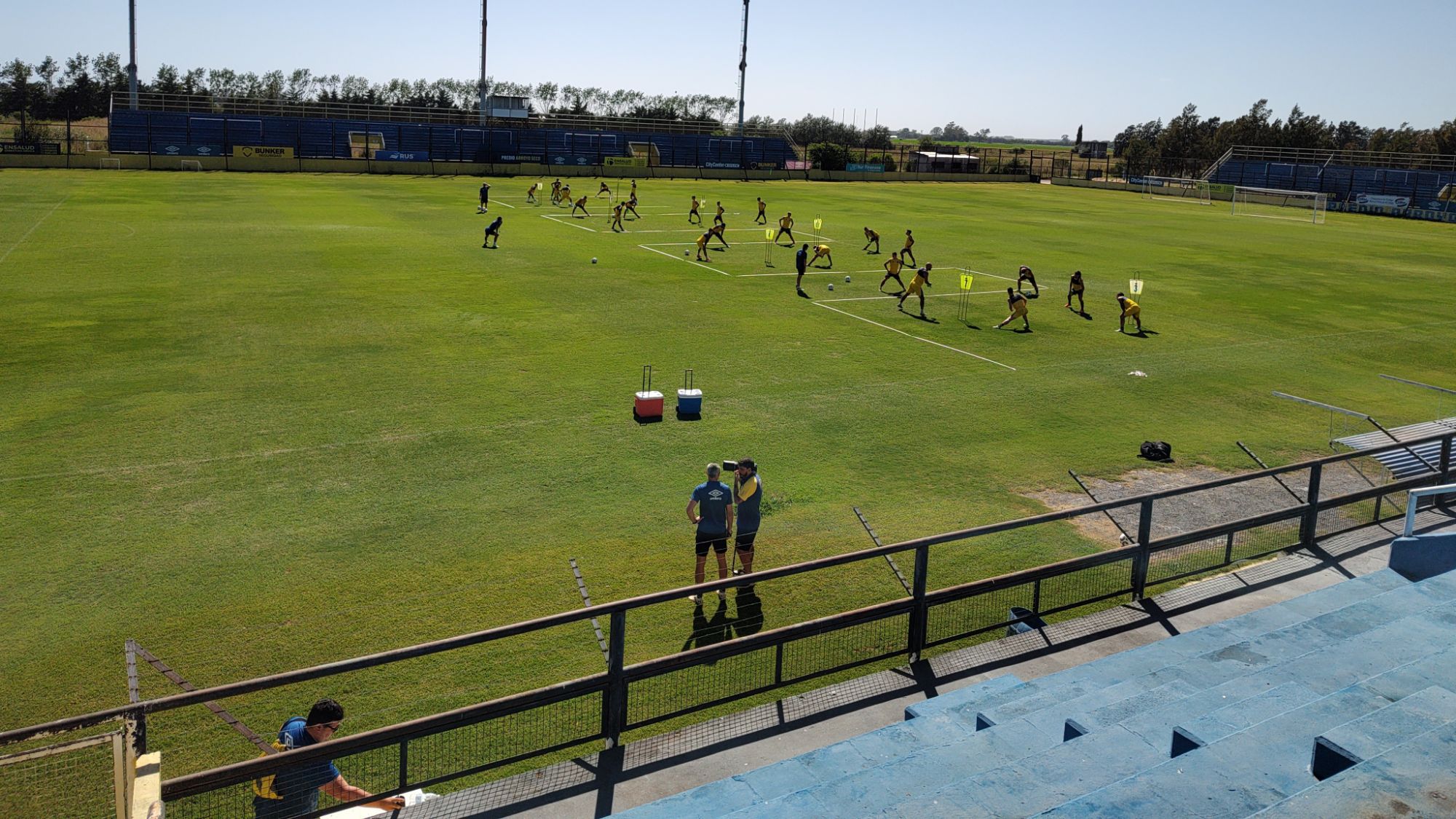 Último entrenamiento y viaje a Tucumán